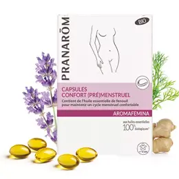 Pranarom Aromafemina Confort (Pré)Menstruel Bio 30 capsules