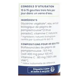 Oemine Biocitrus Extrait de Pépins de Pamplemousse 50ml