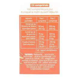 Biosens Vitamine C et Ginseng Bio 24 comprimés