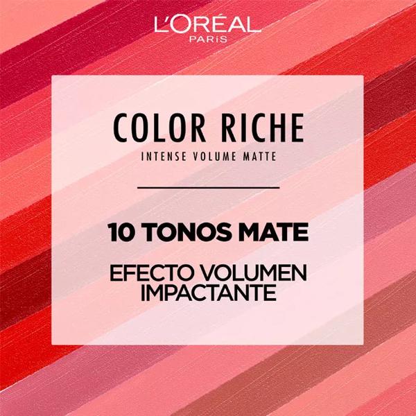 L'Oréal Paris Color Riche Intense Volume Matte Lipstick 480 Plum Dominant