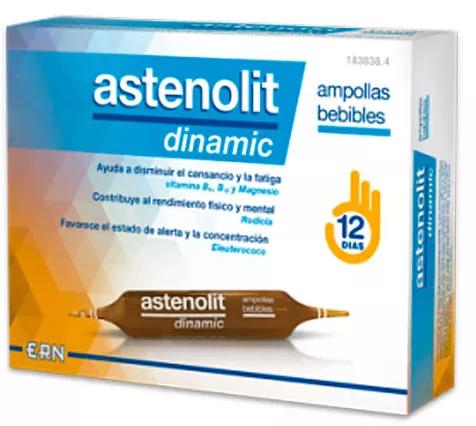 Astenolit Dinamic 12 Ampolas Bebíveis 10ml