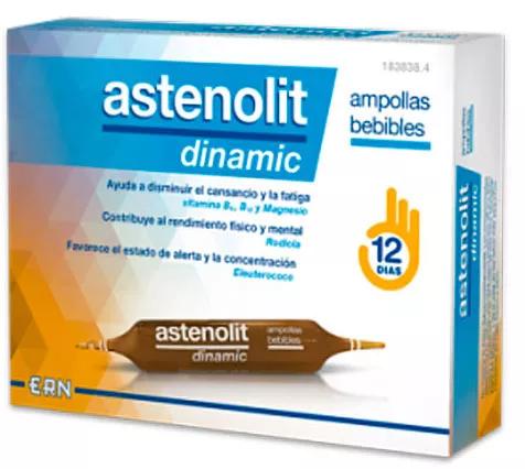 Astenolit Dinamic 12 Ampollas Bebibles x 10 ml