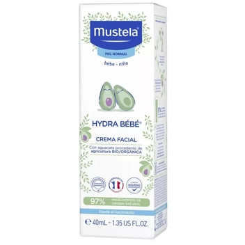 Comprar Mustela Hydra Bebé Crema Facial Con Aguacate Bio 40 ml