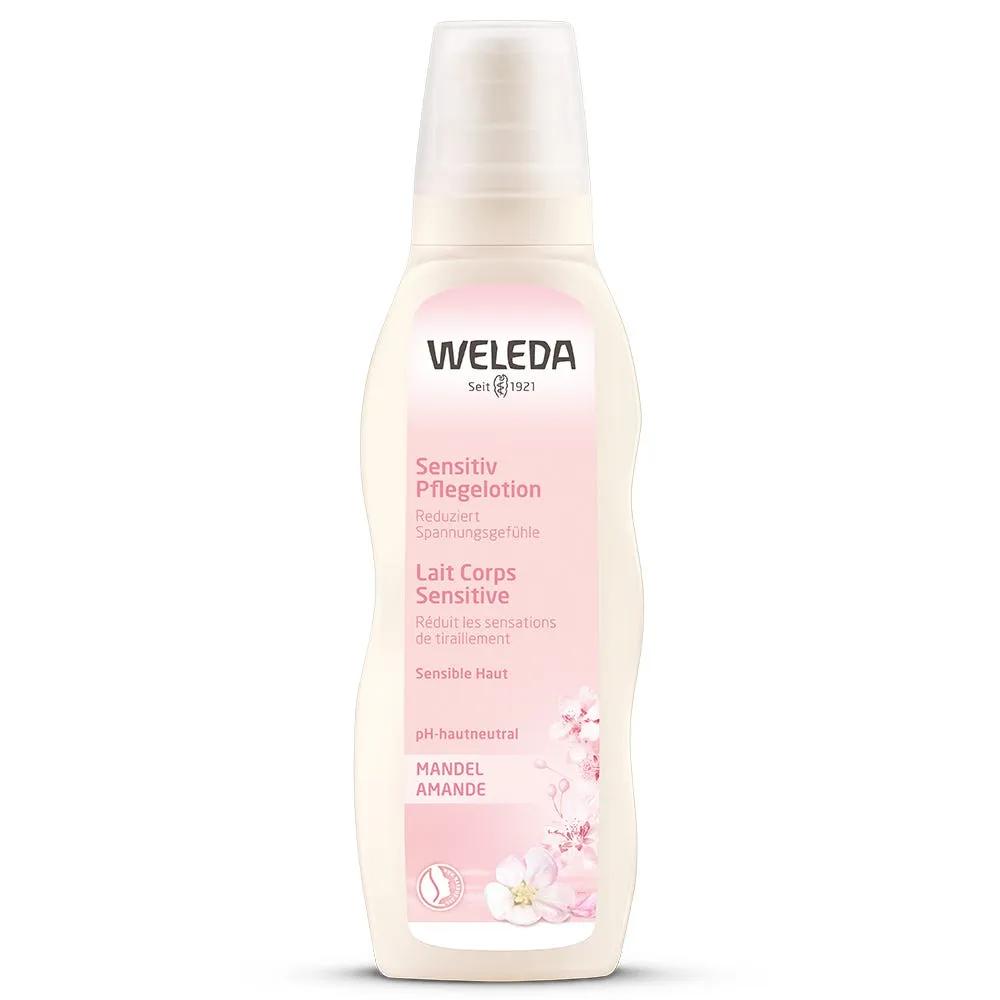 Weleda Crema Fluida Sensitive Per Il Corpo Alle Mandorle 200 ml