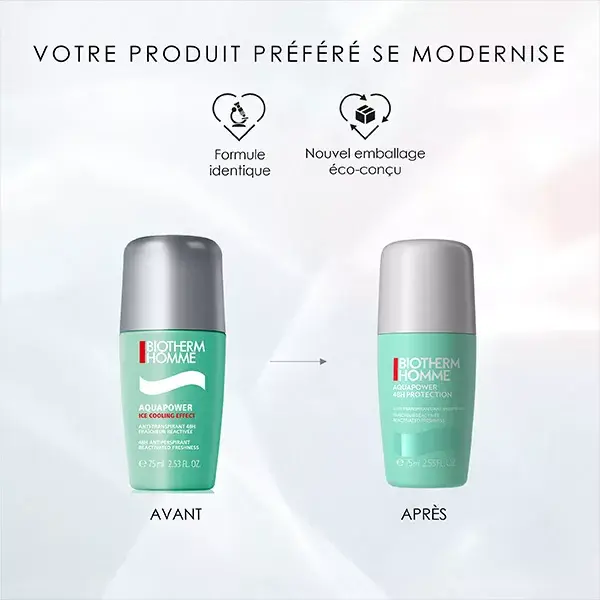 Biotherm Aquapower Déo Roll-On 75ml | Pas Cher