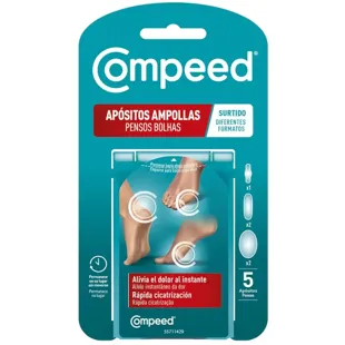 Compeed blisters assortment 3 sizes 5 units
