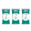 Saugella Antiseptique Naturel Lingette Intime Nettoyante Lot de 3 x 15 unités