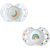 Tommee Tippee Sucettes Nuit Assortiment Lune/Blanc 18-36m 2 unités