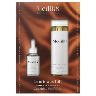 Medik8 Press &amp; Glow 200 ml + Liquid Peptides 30 ml