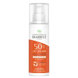 Laboratoires de Biarritz Soins Solaires Lait SPF50 Bio 100ml