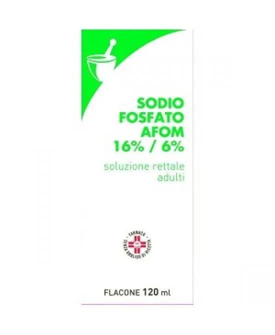 Sodio Fosfato Afom 16%-6% Soluzione Rettale Adulti 120 ml