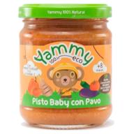 Yammy Tarrito de Pisto con Pavo 100% Ecológico 195 gr