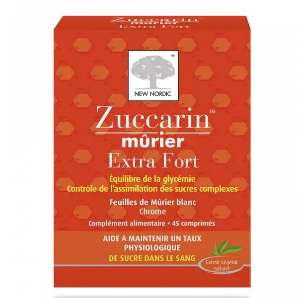 New Nordic Zuccarin Gelso Extra Forte 45 compresse
