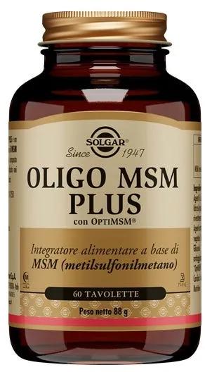 Solgar Oligo Msm Plus Integratore di Zolfo 60 Tavolette