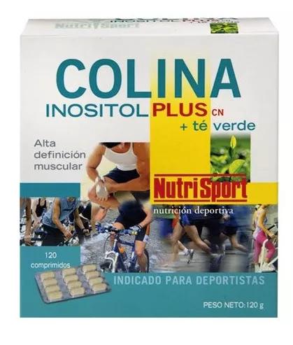 NutriSport Colina Inositol PLUS + Té Verde 120 Compr.