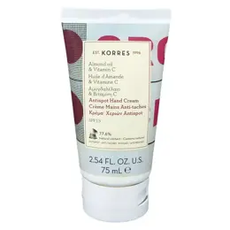 Korres Crème Mains Hydratante Anti-Tâches SPF15 75ml