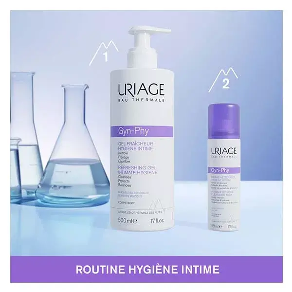 Uriage Gyn-Phy Brume Nettoyante Hygiène Intime Rafraichissante 50ml
