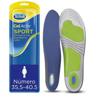 Scholl Plantillas Gel Activ Sport Mujer Talla 35,5 - 40,5