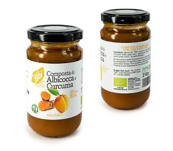 Bibì Composta Di Albicocca E Curcuma Biologico 210 g