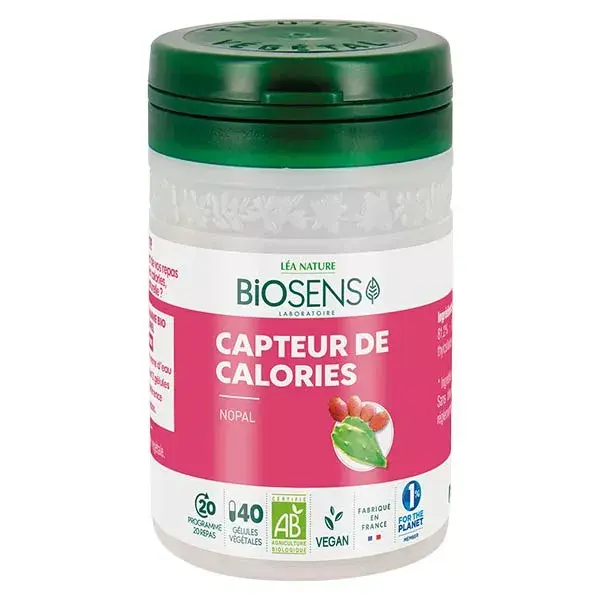 Biosens Capteur de Calories Bio 40 gélules végétales