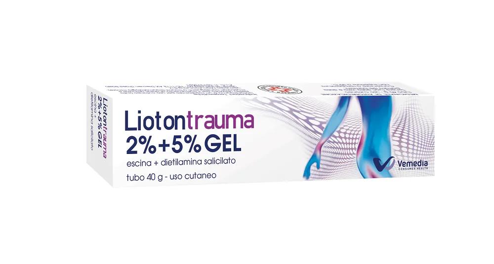 Liotontrauma Gel Per Dolori Muscolari E Articolari Tubo Da 40 Gr