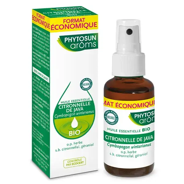 Phytosun Arôms Huile Essentielle Citronnelle de Java Bio 30ml