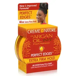 Creme of Nature, Argan, Perfect Edges, Cheveux Bouclés Frisés Crépus 63,7ml