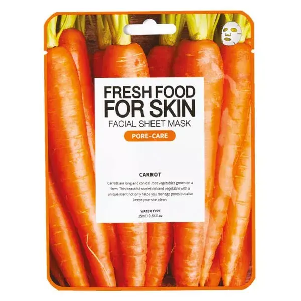 Superfood Fresh Food For Skin Face Mask Carrot 25ml