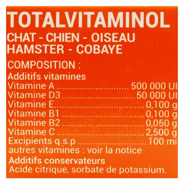 Biocanina Biocatonic Vitaminol Total 30ml