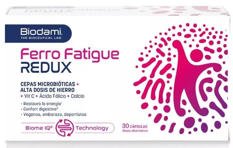 Biodami Ferro Fatigue Redux 30 Cápsulas