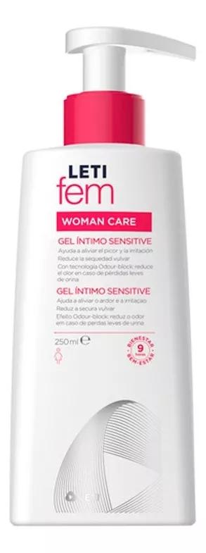 LetiFem Woman Care Gel Íntimo Sensitive 250 ml