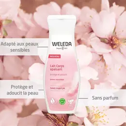 Weleda Corps Lait Apaisant Non Parfumé Bio 200ml