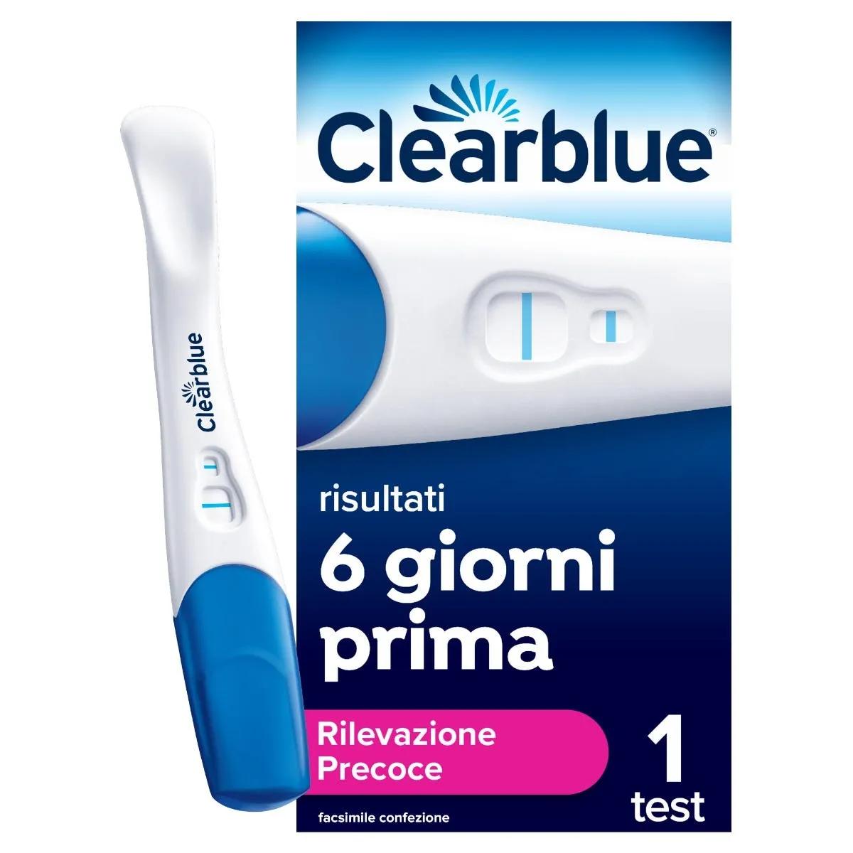 Clearblue Test di Gravidanza Rilevazione Precoce 1 Test