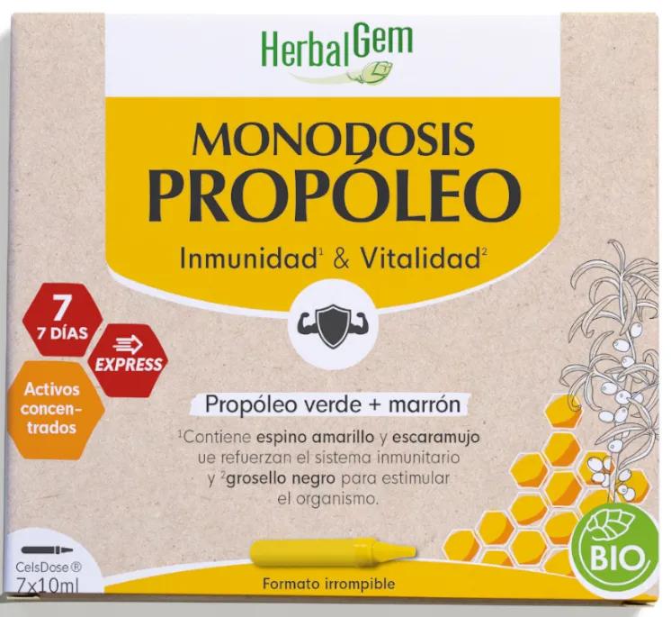 Herbalgem Bio Single-Dose Propolis 7x10ml