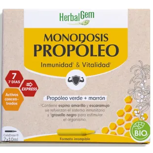 Herbalgem Bio Single-Dose Propolis 7x10ml