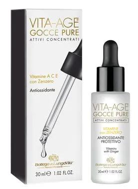 Bottega di LungaVita Vita-Age Gocce Pure Vitamine con Zenzero 30 ml