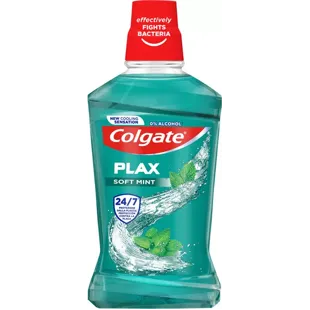 Colgate Plax Bain de Bouche Antibactérien à la Menthe Douce 500 ml
