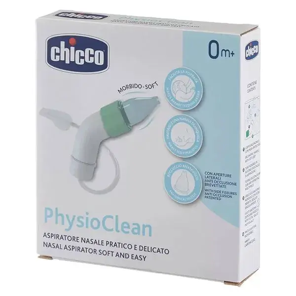 Chicco Biin-Être & Protection Aspiratore Nasale Pratico e Delicato +0