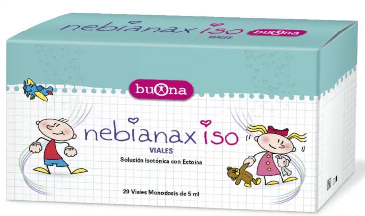 Buona Nebianax Iso 20 injectieflacons voor eenmalig gebruik