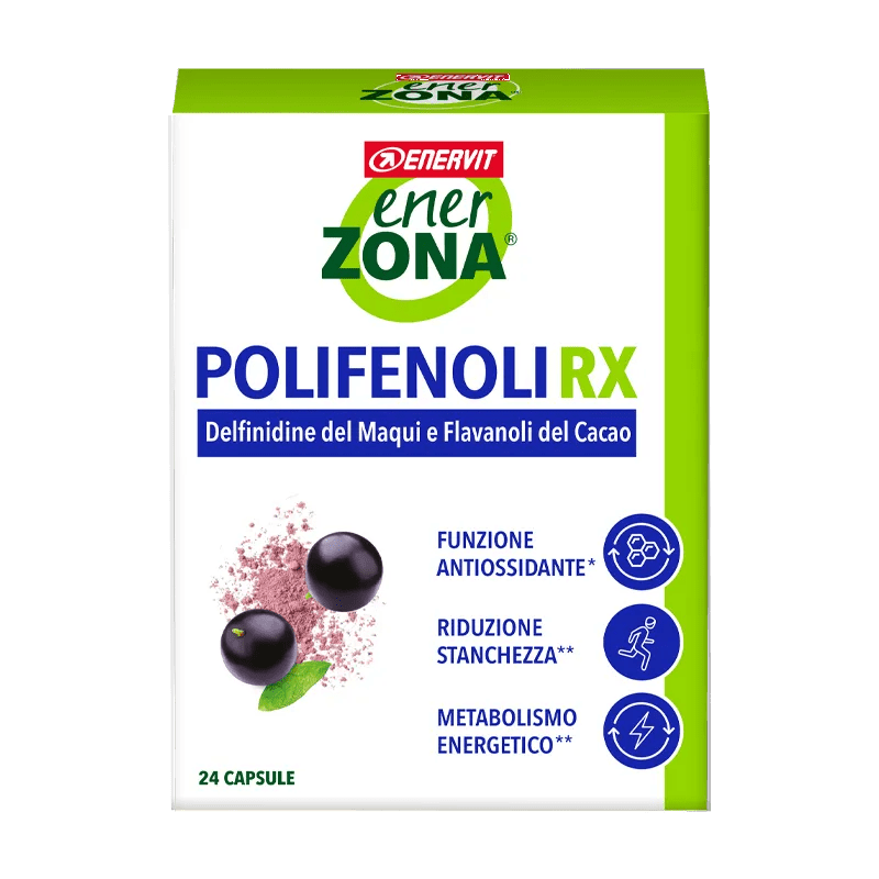 EnerZona Polifenoli RX Integratore Antiossidante 24 Compresse