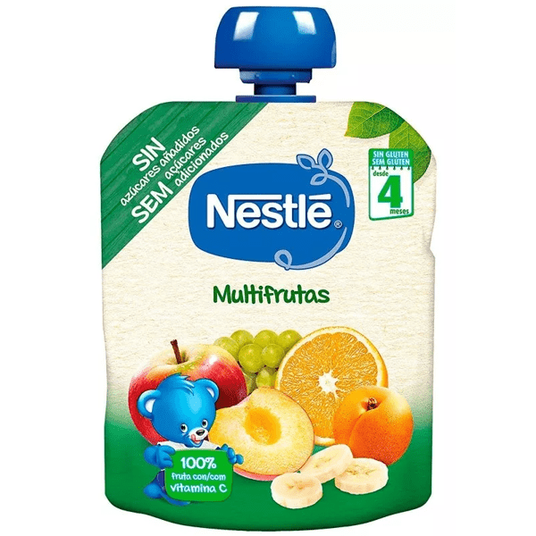 Nestle Naturnes Multifruit Fruitzak 90 gr