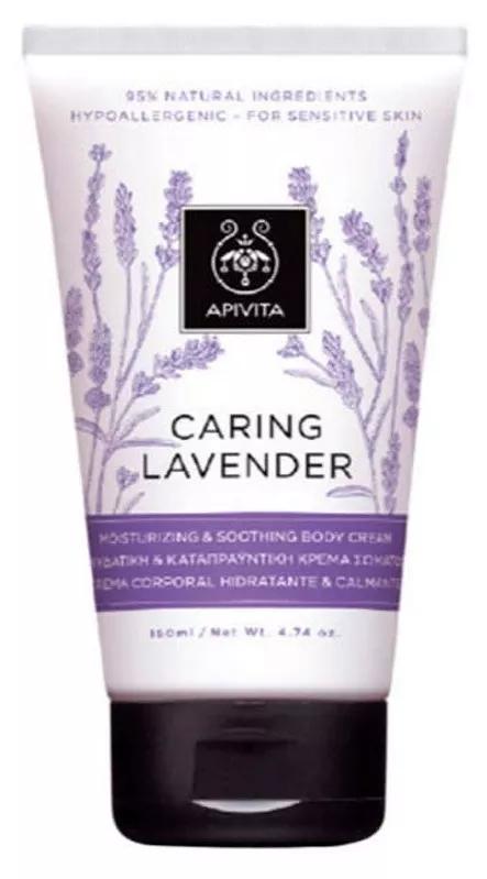 Apivita Caring Lavender Crema Corporal Hidratante y Calmante 150 ml