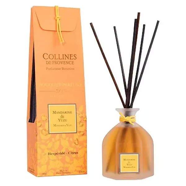 Collines de Provence Duo Parfumés Bouquet Aromatique Mandarine & Yuzu 100ml