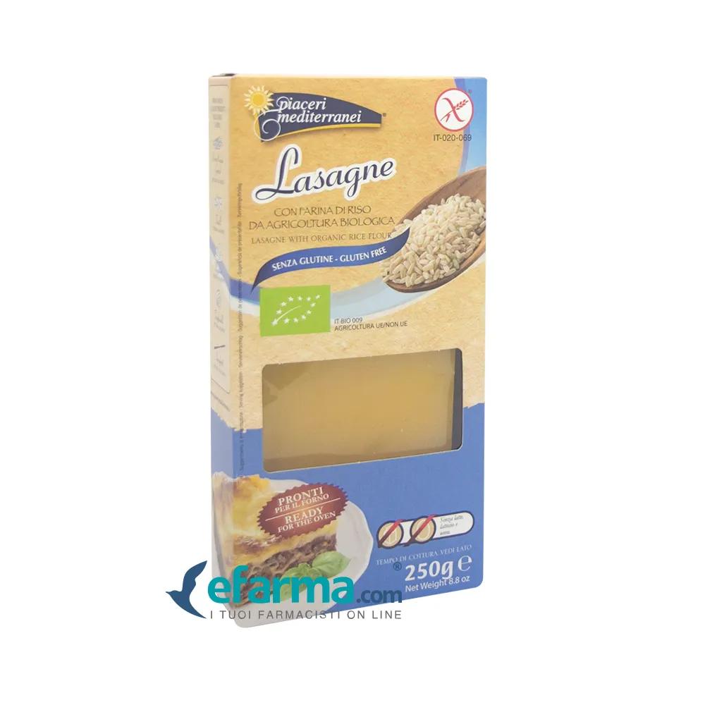 Piaceri Mediterranei Pasta di Riso Lasagne Bio 250 g