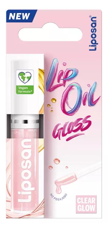 Liposan Lip Oil Gloss Clear Glow 1 Unidade