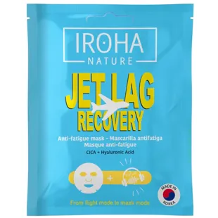 Iroha Nature Face Sheet Mask Jet Lag Recovery Fabric Mask