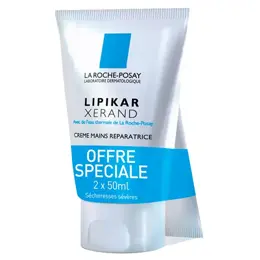 La Roche Posay Lipikar Xerand Crème Mains Lot de 2 x 50ml