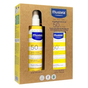 Mustela Solar Pack SPF50 Spray 200 ml & Milk 40 ml