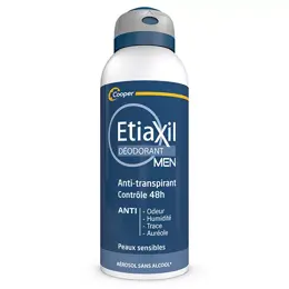 ETIAXIL Déodorant Anti-Transpirant Men Contrôle 48h Aérosol 150ml