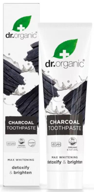 Dentifrice au charbon Dr.Organic 100ml